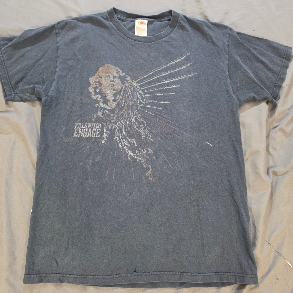 Killswitch Engage 2009 North American Tour Shirt Black Fruit of the Loom Large